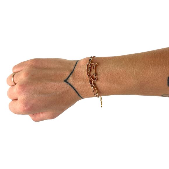 Louis Vuitton My LV Affair Script Bracelet - Picture 8 of 8